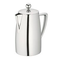 AVANTI 6 CUP ART DECO DOUBLE WALL COFFEE PLUNGER