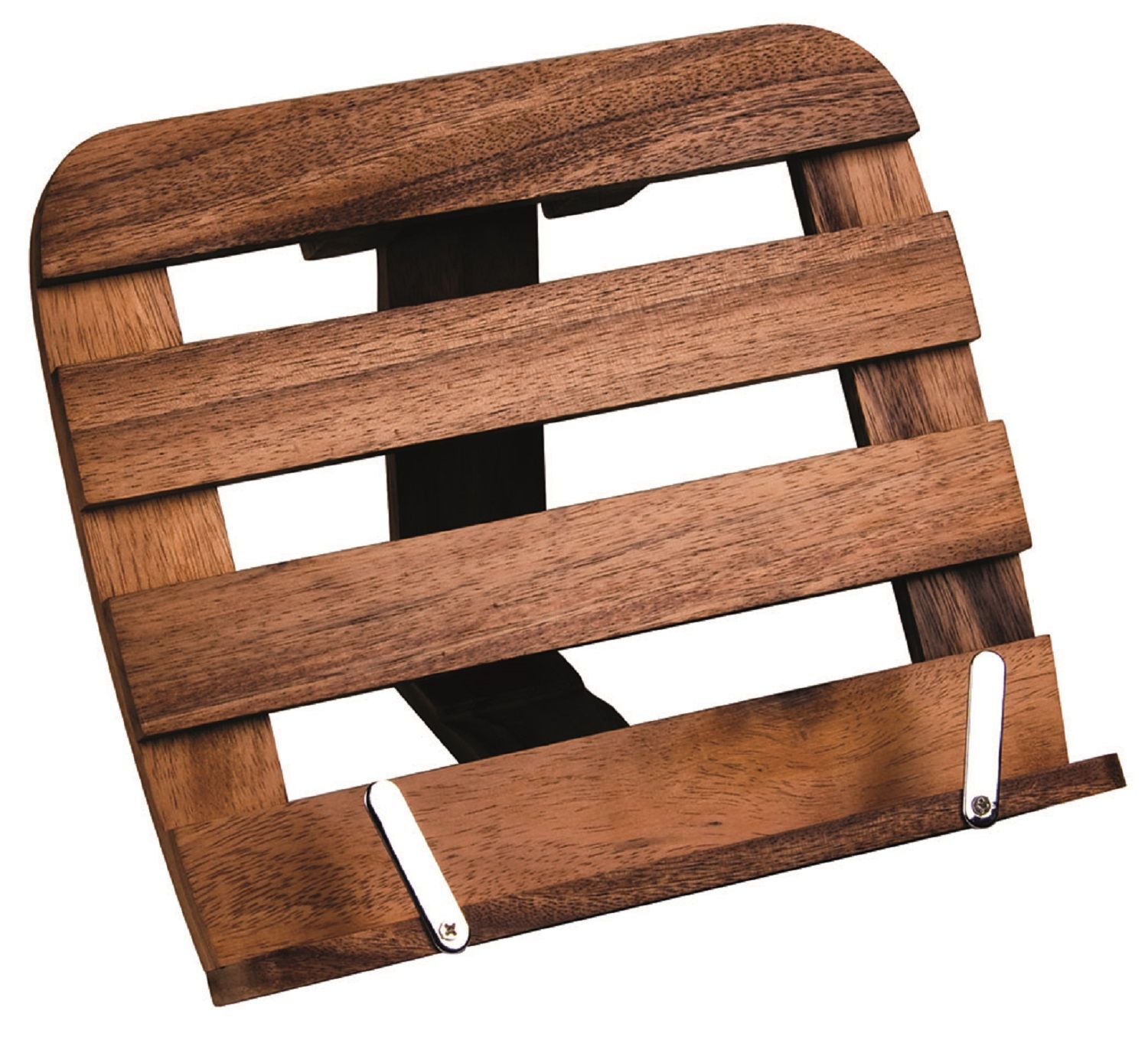 ACACIA WOOD RECIPE BOOK HOLDER HORIZONTAL Buy Cookbook Stands