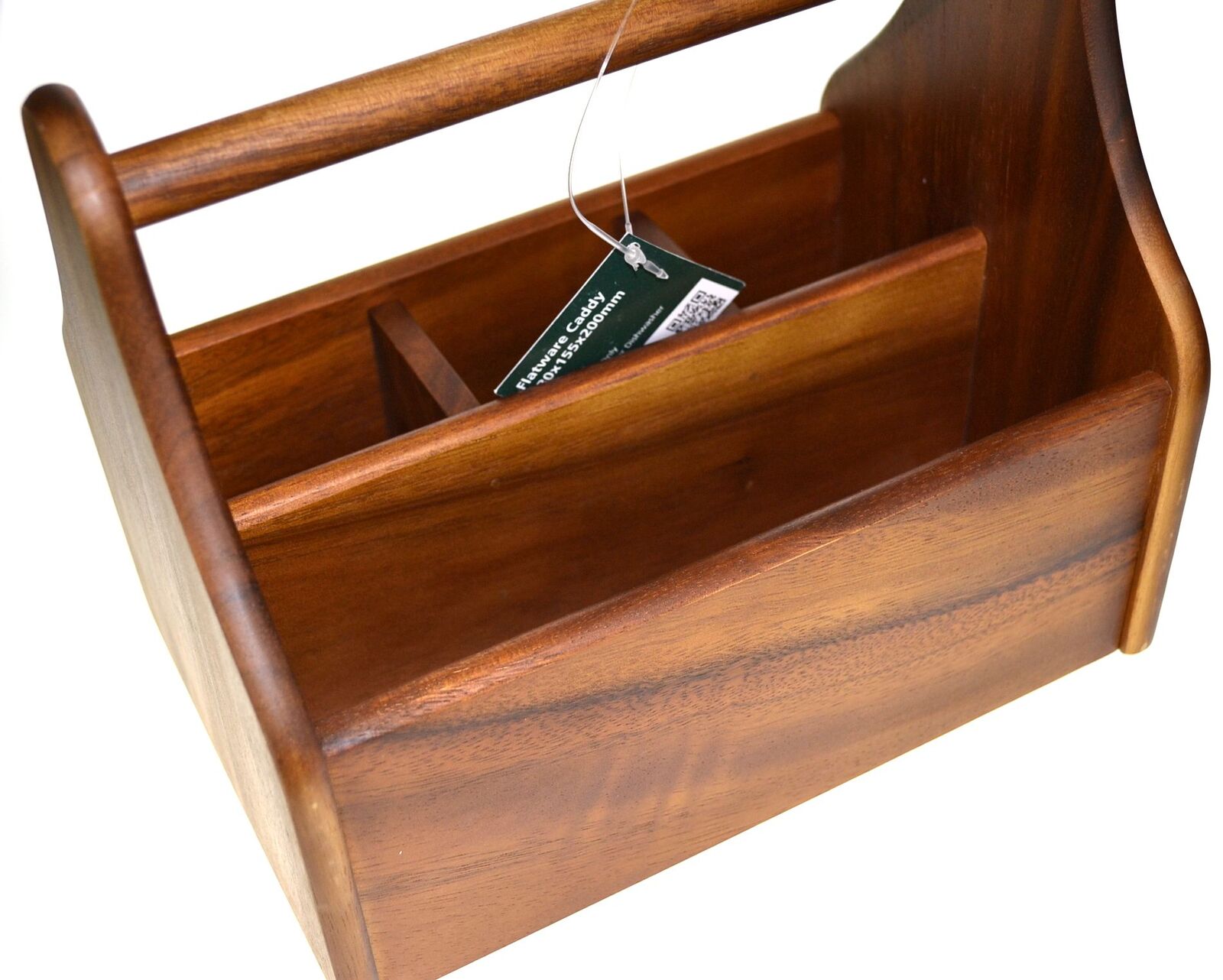 ARTISAN ACACIA WOOD CUTLERY CADDY Buy Utensil Holders 9324846176691