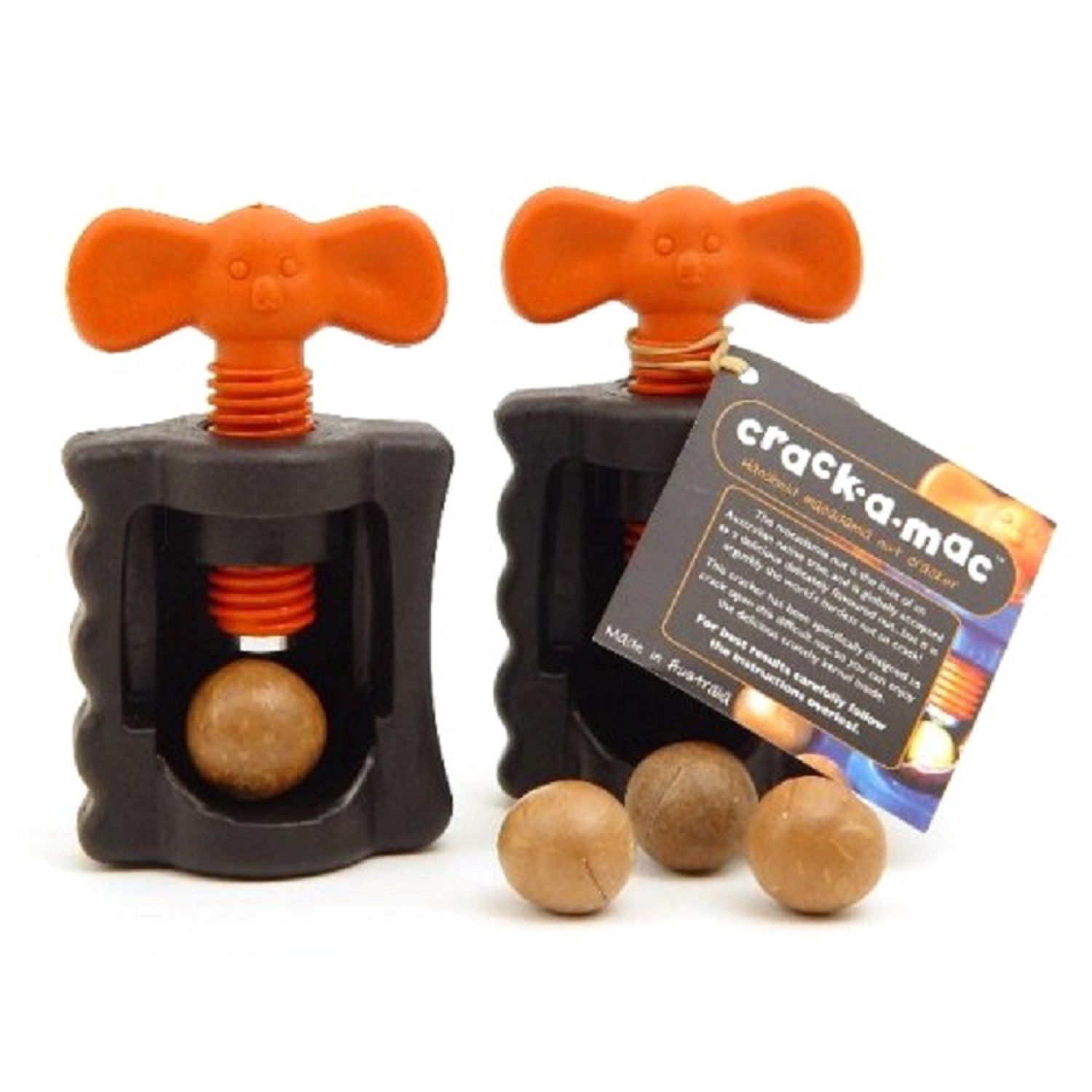 CRACKAMAC HANDHELD MACADAMIA NUT CRACKER Buy Nut Crackers