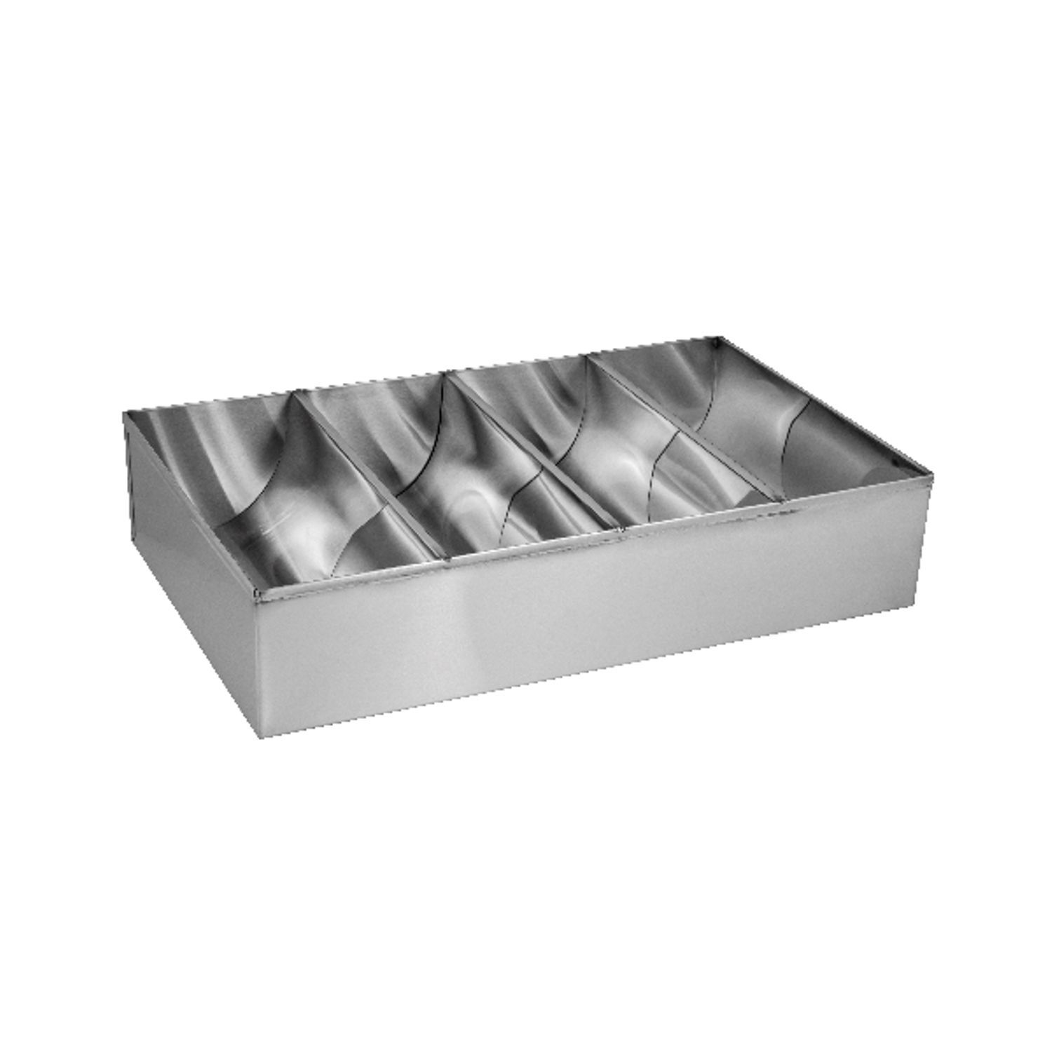 STAINLESS STEEL CUTLERY TRAY 4 COMPARTMENTS Buy Cutlery Trays 9324846045355
