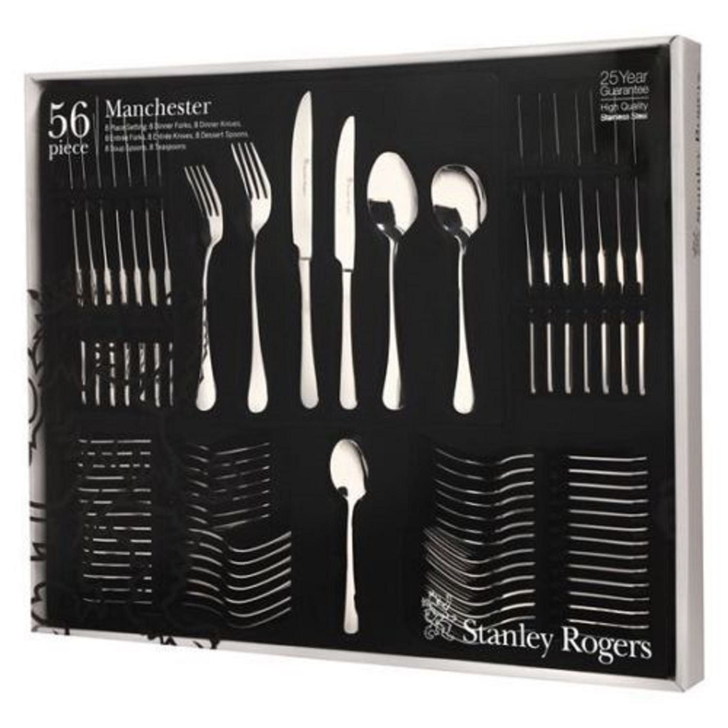 STANLEY ROGERS 56 PIECE MANCHESTER CUTLERY GIFT BOXED SET Buy Cutlery
