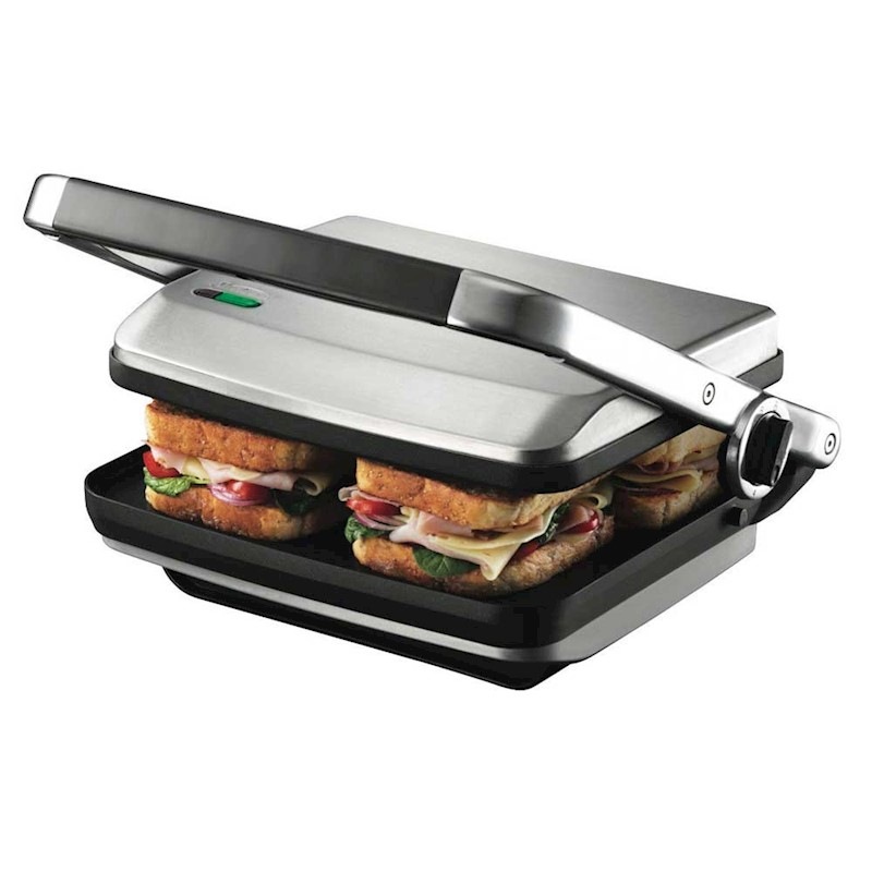 Sunbeam GR8450B Café Press Brushed Sandwich Maker Buy Sandwich Presses 783446