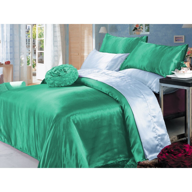 Luxury Soft Silky Satin Quilt Cover Set Buy Queen Quilt Cover Sets