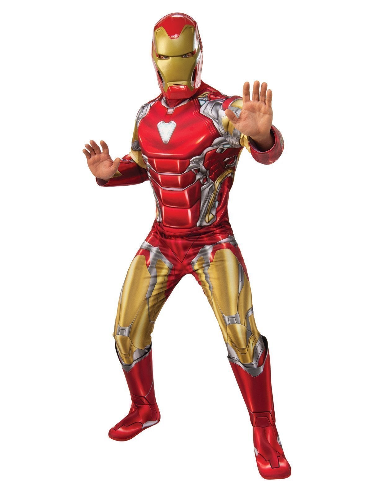 Iron Man Deluxe Costume for Adults - Marvel Avengers | Buy Men's ...
