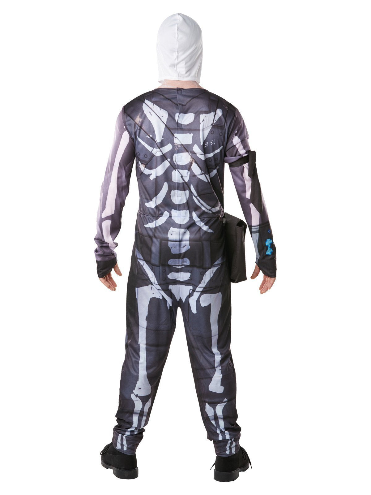 Fortnite Skull Trooper Costume Top Mens Adult Fancy Dress Outfit Gaming Dressup