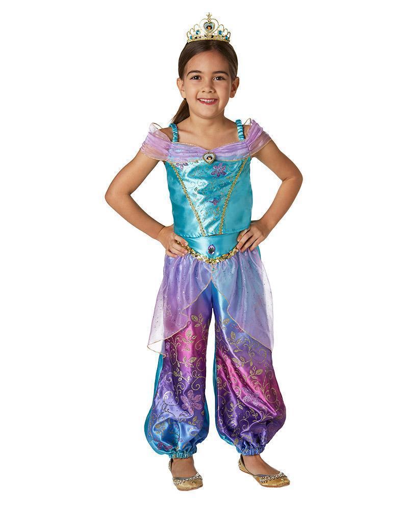 Jasmine Rainbow Deluxe Costume For Kids Disney Aladdin Buy Girl S Costumes 9312853080636