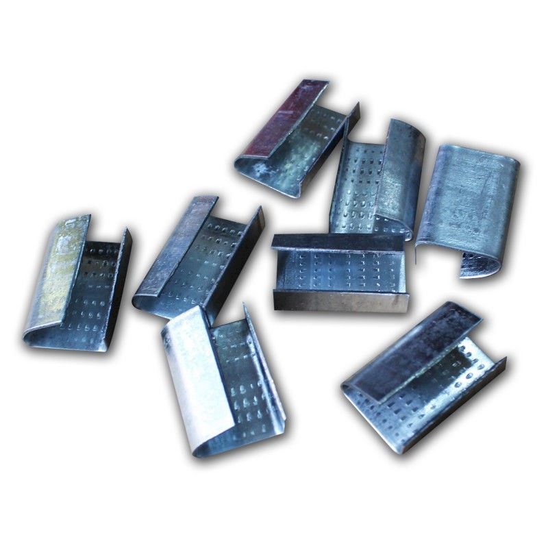 200PC PET Strap Clips Seals Metal Seals Packing Strap Clip Heavy Duty