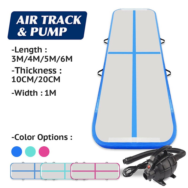10ft Air Track 4 inches Inflatable Gymnastics Mat Home   eBay