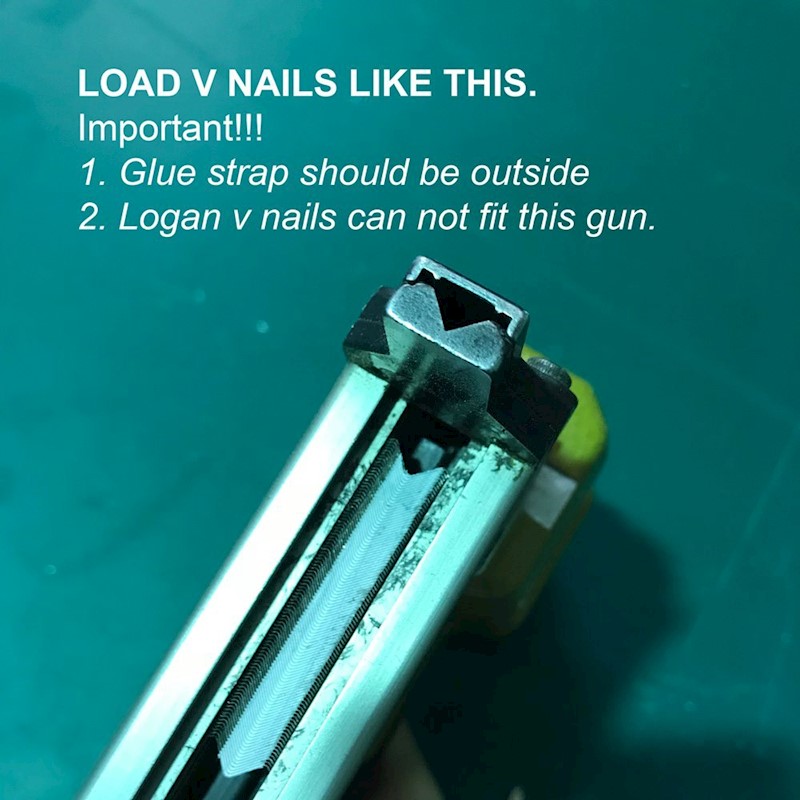 Meite Framing Nail Gun Framing V Nailer Pneumatic Picture Frame Joiner