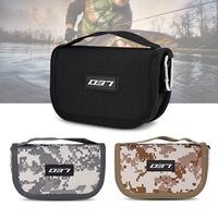 LEO Portable Fishing Lure Hook Bait Pouch Metal Sequin Bag