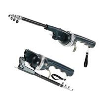 133/158CM Telescopic Mini Fishing Rod Folding Pole Combo Fiberglass Reel Lure Fishing Spinning Rod Fish Tackle Set Line Peace