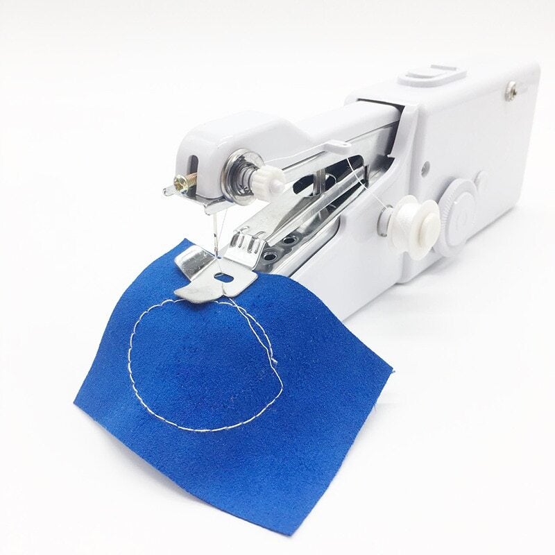 Home Essential Travel Use Mini Portable DIY Needlework Cordless Hand Sewing Machines Hand-Held Clothing Fabrics Electric Sewing Machine Randomly Delivered