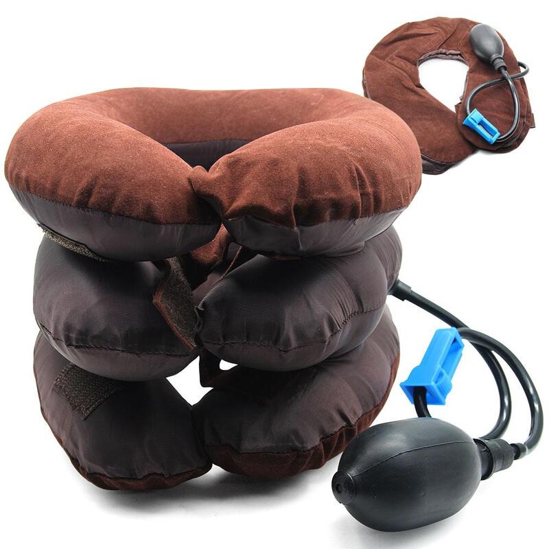 Inflatable Air Pillow Massager Cervical Neck Traction Neck Massage