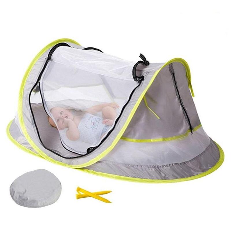 Portable Baby Crib Travel Bed Beach Tent With Uv Protection Buy