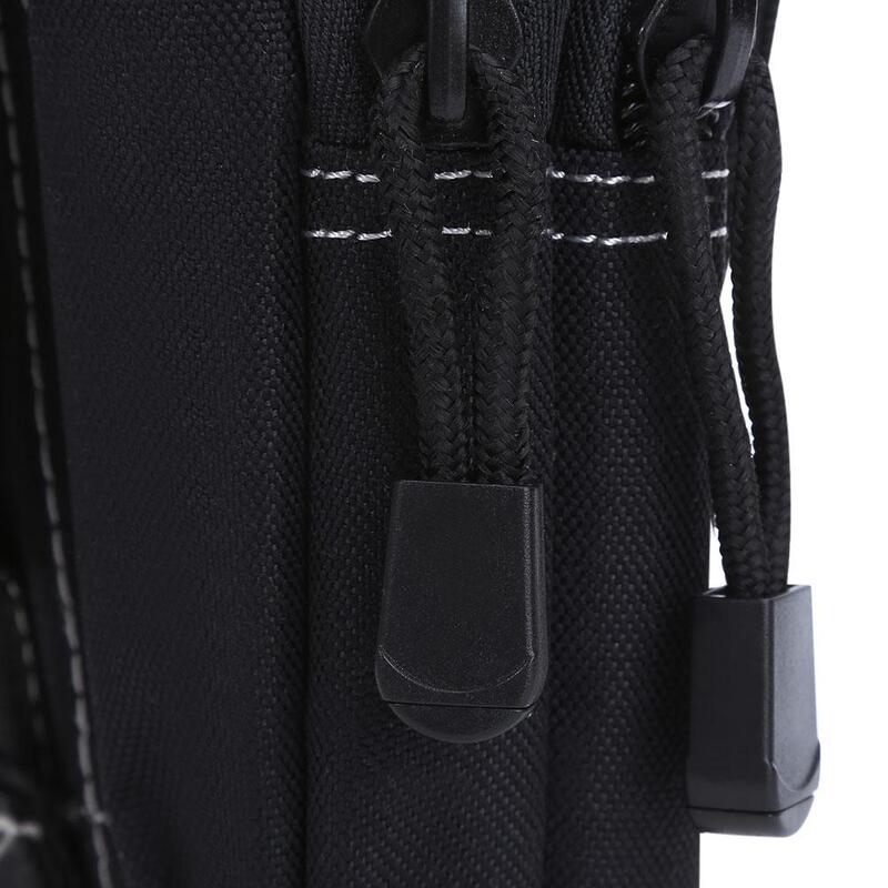 Water Resistant Zipper Buckle Outdoor Activity Sport Cell Phone Waist Bag Unisex