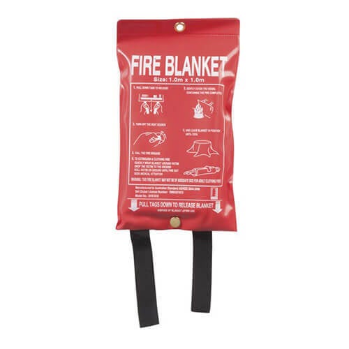 1 X 1M TechBrands Fire Retardant Extinguishing Blanket ...