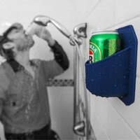 NAVY BLUE Sudski Shower Beer Holder