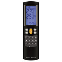 TechBrands Universal Remote Control for Air Conditioners w/ Backlit LCD