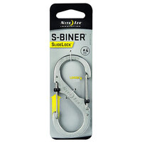 #4 STAINLESS Nite Ize S-Biner SlideLock