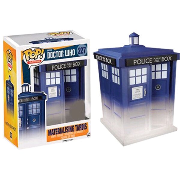Doctor Who Materializing Tardis 6 Pop Vinyl Buy Action Figures