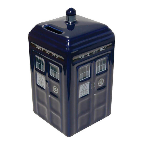 Doctor Who Tardis Ceramic Money Bank Buy Piggy Banks Money