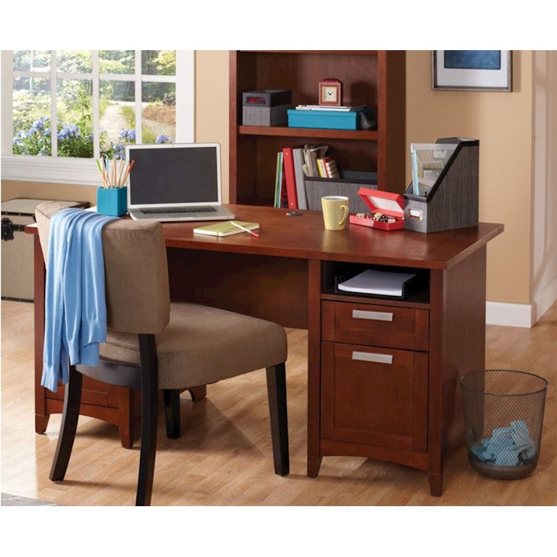 Magellan Executive Home Office Desk Auburn Brown Buy Desks