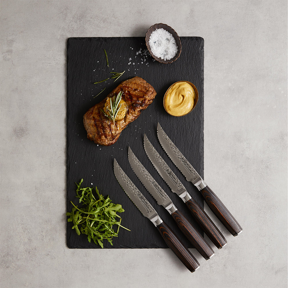 Baccarat Damashiro Emperor Japanese Steel 4 Piece Steak Knife Set Buy