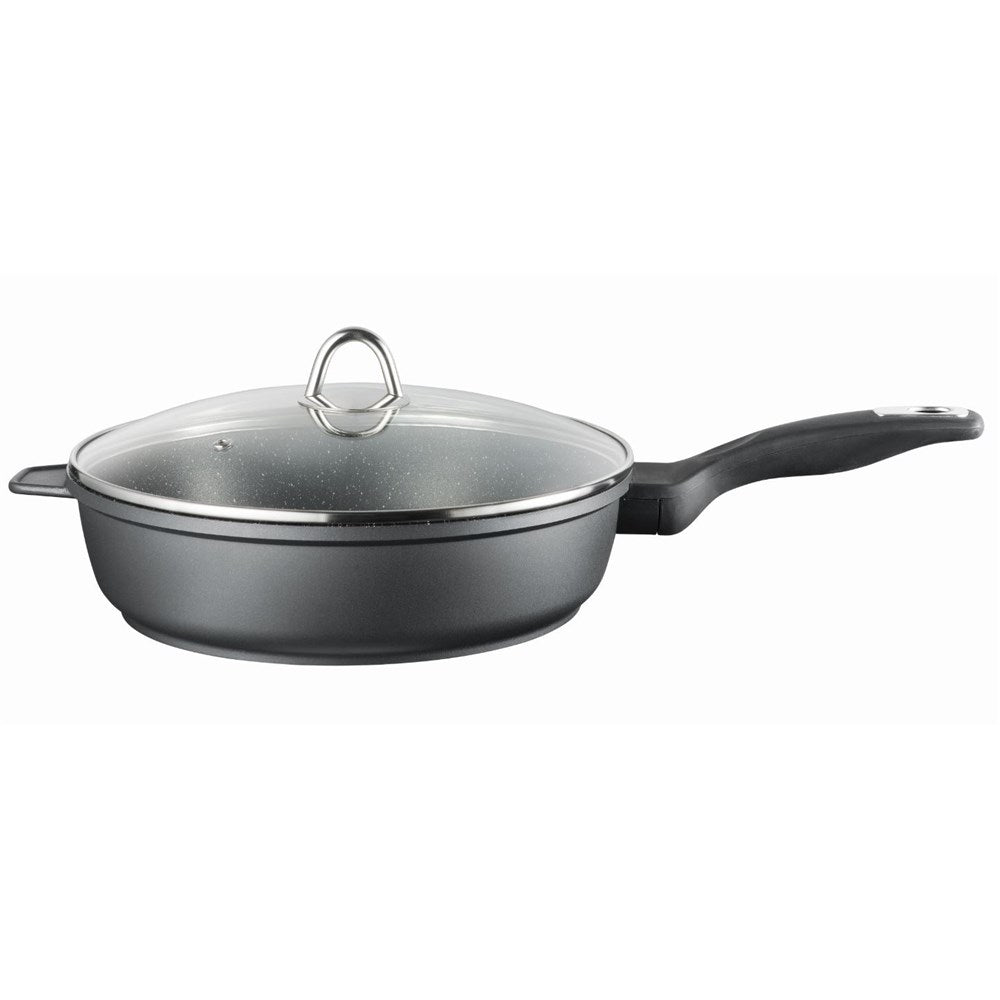 Baccarat Granite Non Stick Chef Pan with Lid 28cm Buy Frying Pans