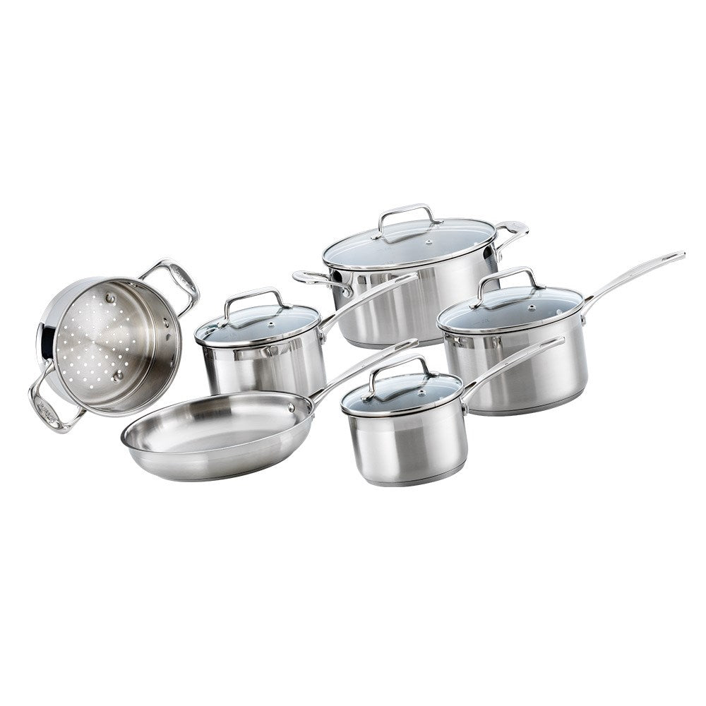 Baccarat iconiX 6 Piece Cookware Set Stainless Steel Mirror Finish