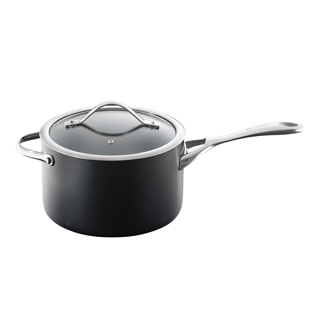 Baccarat iD3 Hard Anodised Saucepan With Lid 20 x 12cm Buy Saucepans