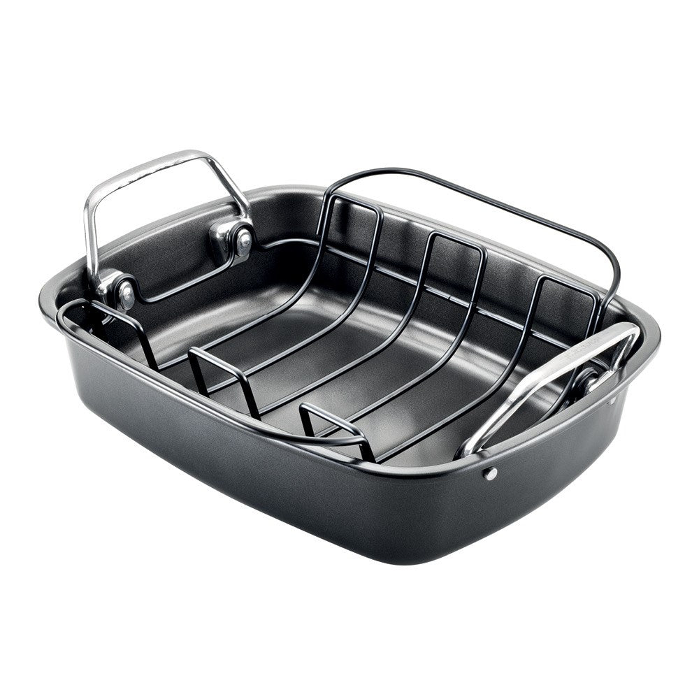 Baccarat Gourmet NonStick Carbon Steel Roaster with Rack 40cm Buy