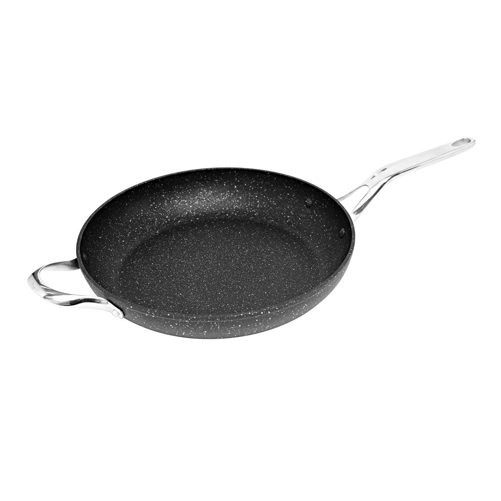 Baccarat Rock Non Stick Frypan With Helper Handle 32cm Frying Pan Buy