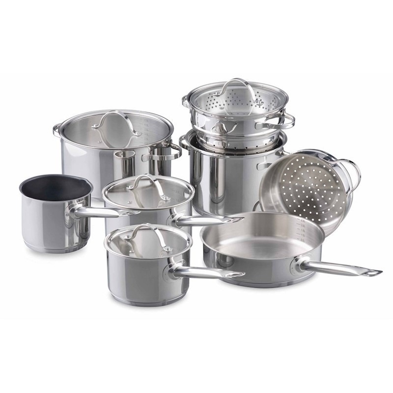 Baccarat Signature Stainless Steel 9 Piece Cookset Buy Cookware Sets
