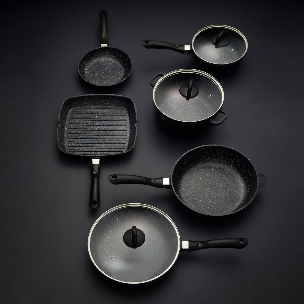Baccarat Stone Cookware Set 6 Piece Non Stick Cooking Set Cookset Buy