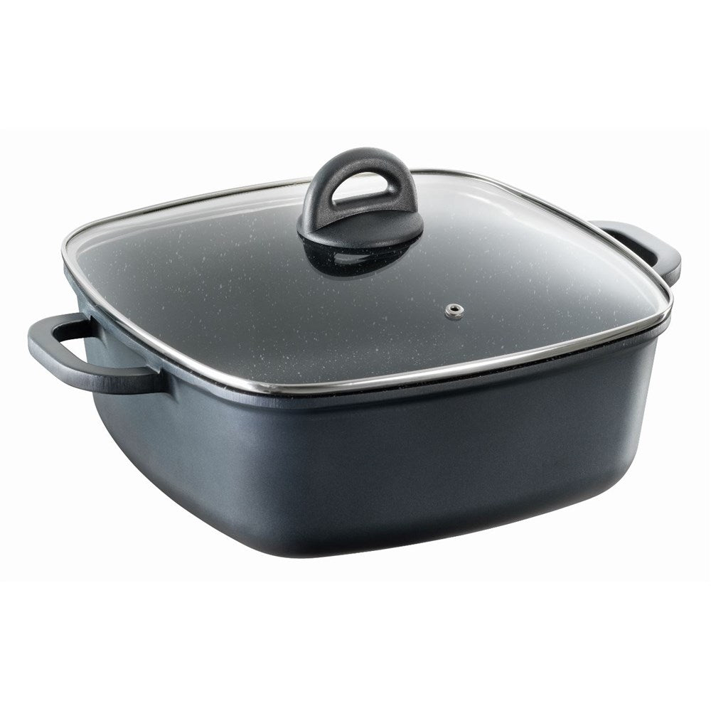 Baccarat Stone Square Casserole With Lid 28cm Buy Casserole Dishes