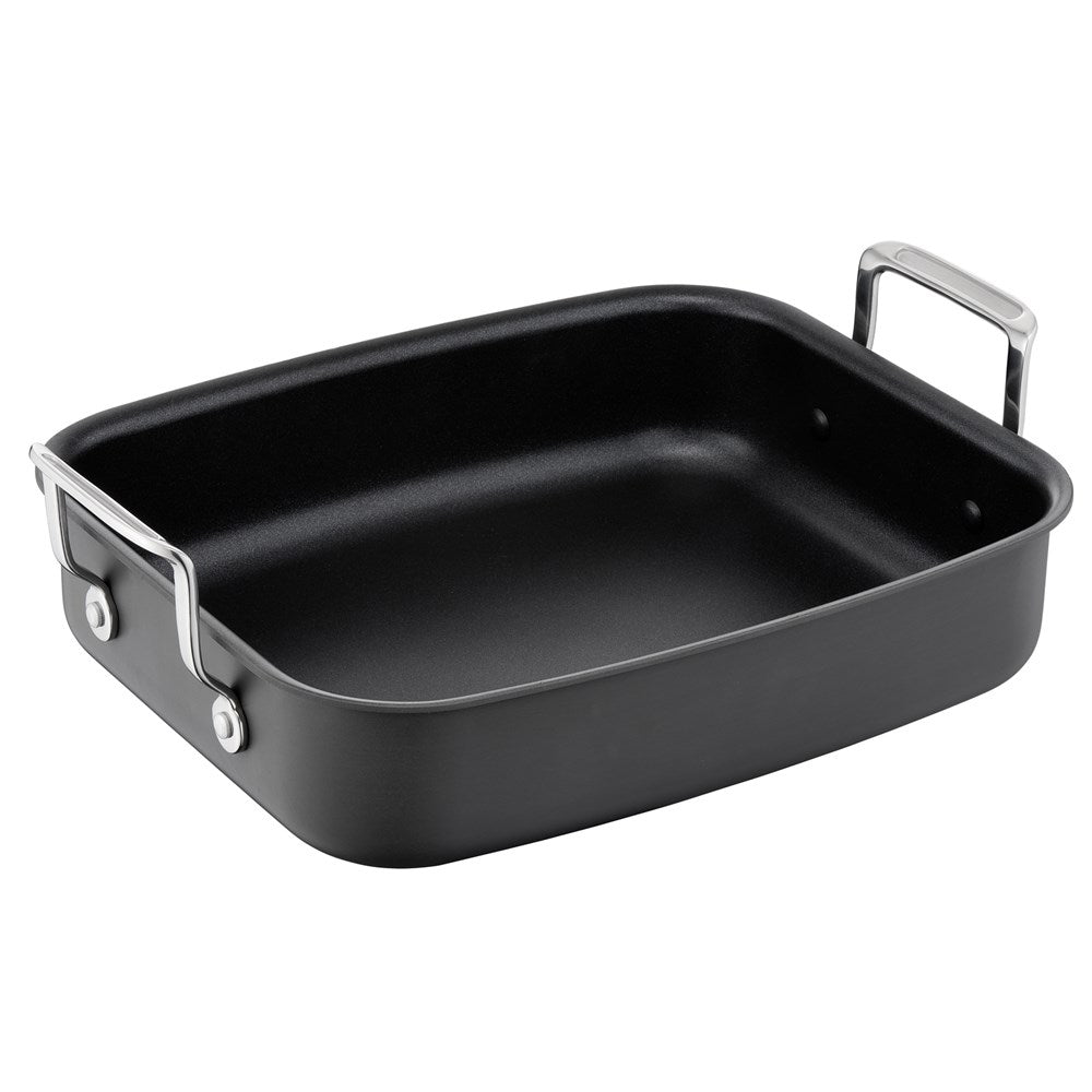 Jamie Oliver by Tefal Premium Hard Anodised Roaster & Rack 32cm Buy