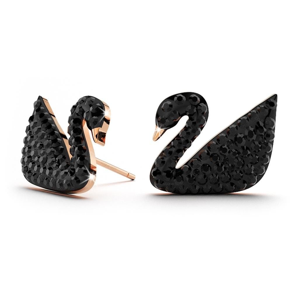 Black Swan Stud Earrings | Buy Earrings - 08845901