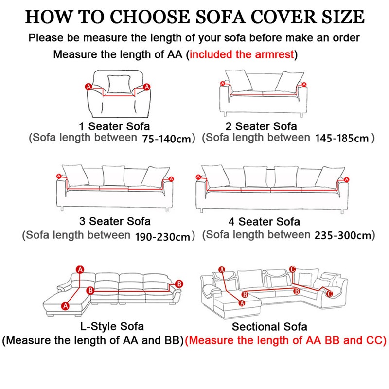 3 Seater High Stretch Sofa Cover Couch Lounge Protector Slipcovers