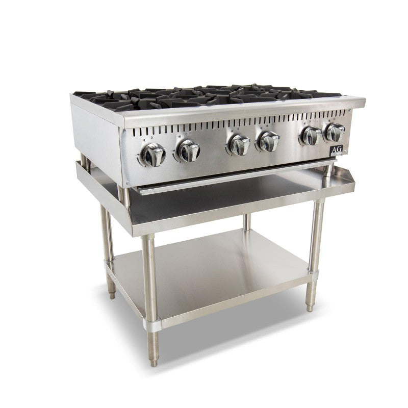 AG Six Burner Gas Cooktop Hob 910mm width LPG AG Equipment Buy