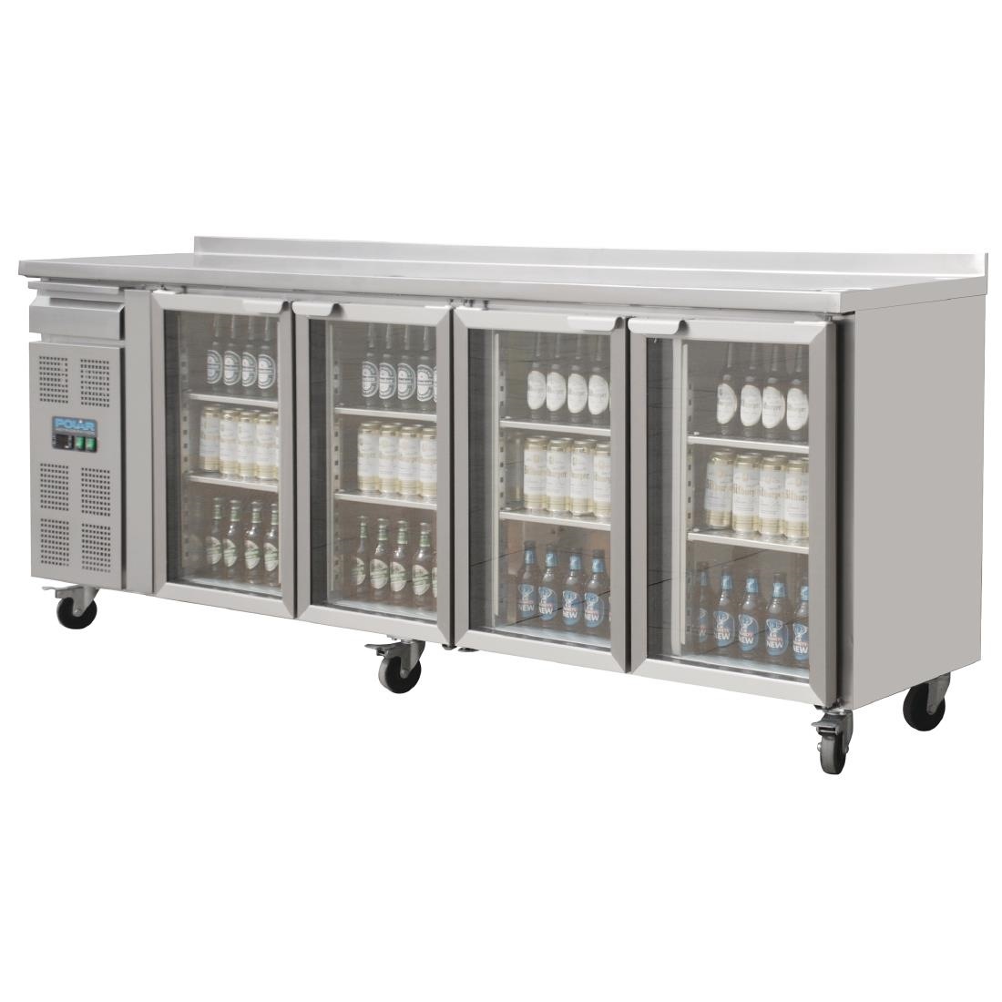 Polar Premium Bar Fridge 4 Door Buy Commercial Kitchen Equipment