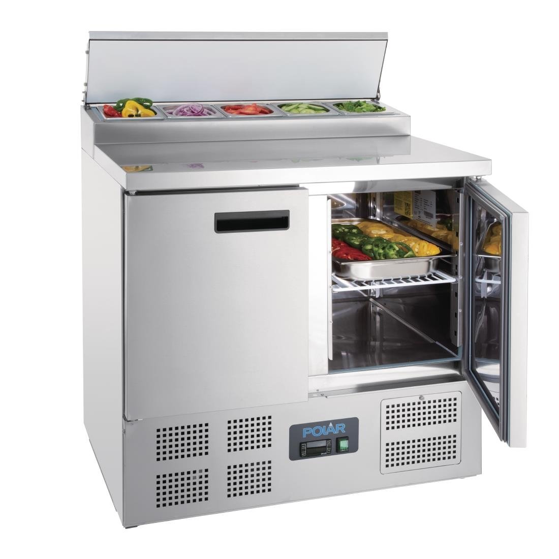 Polar GSeries Pizza Prep Counter Fridge 254Ltr Buy Commercial Kitchen Equipment 5050984283970