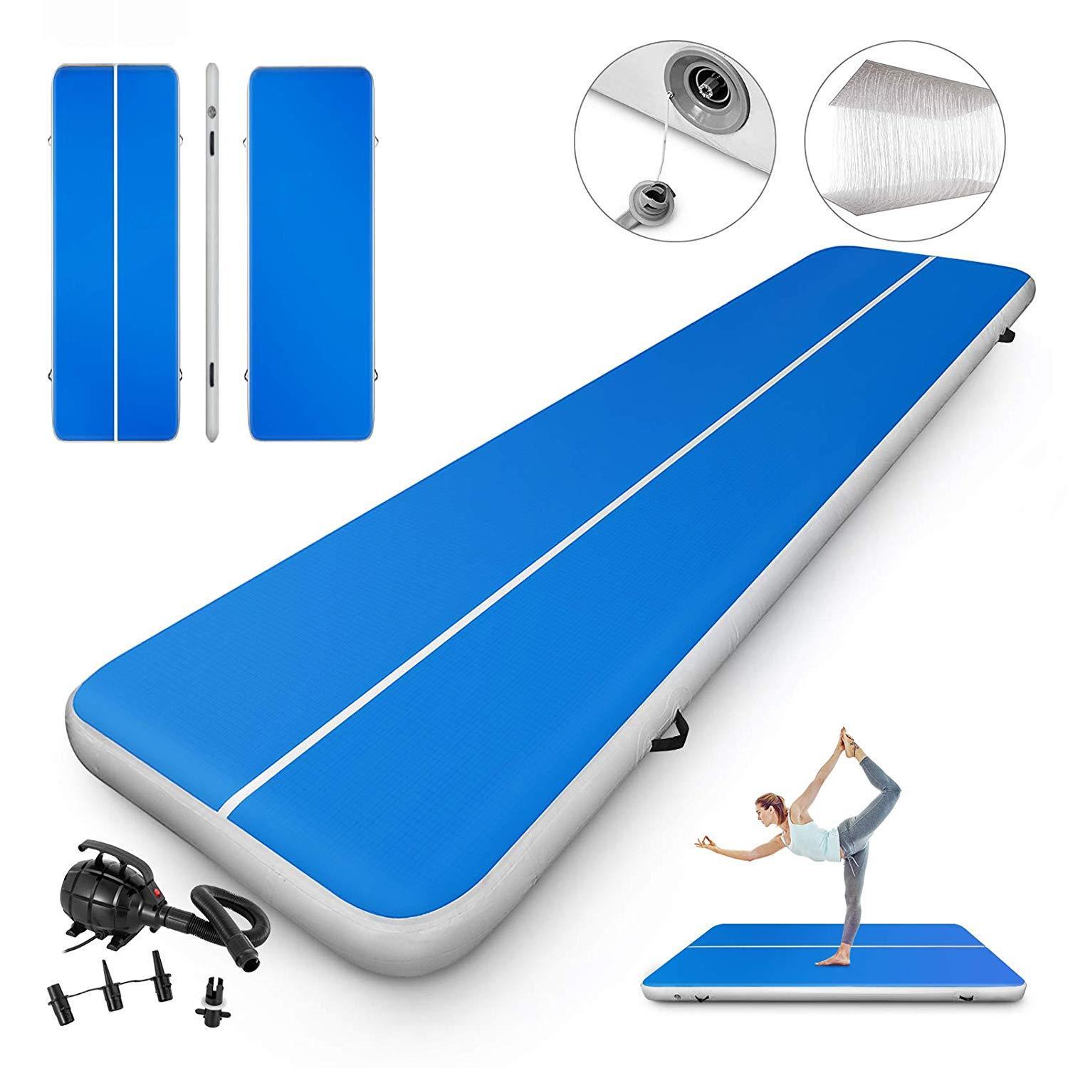 Gofun AirTrack Inflatable Air Track Floor Home Gymnastics