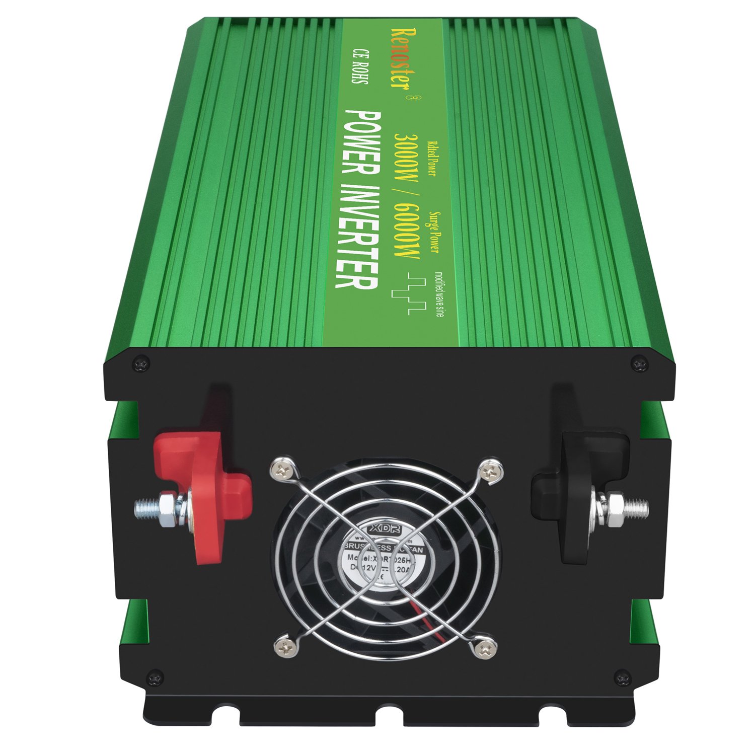 POWER INVERTER 3000W 6000W 12V 240V Camping Boat Caravan with LCD