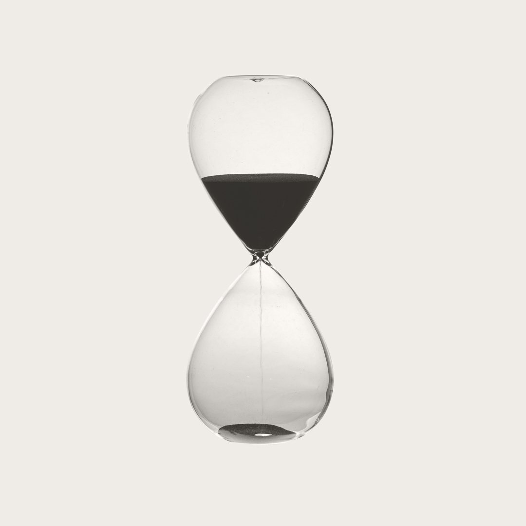 one hour hourglass timer