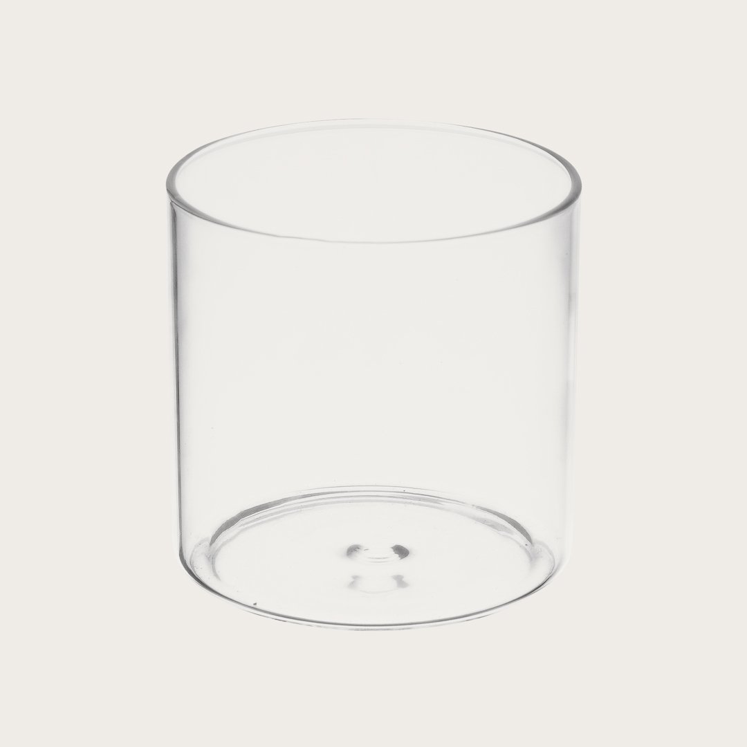 small glass candlestick holders