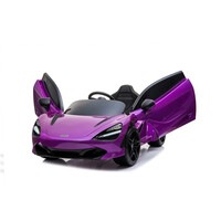 2019 Licensed Mclaren 720S 12 Volt Painted Metallic Lantana Purple MP4 Touch Screen Parent Remote Ride On CAR