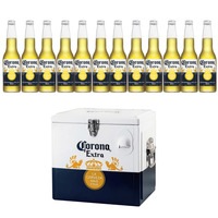 NEW Corona Extra Beer 12 x 355ml Bottles + 15L Corona Cooler BUNDLE