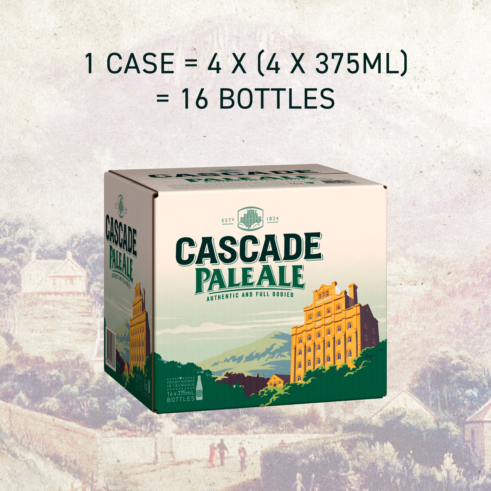 Cascade Pale Ale Beer Case 16 x 375mL Bottles Buy Beer 9320000025553