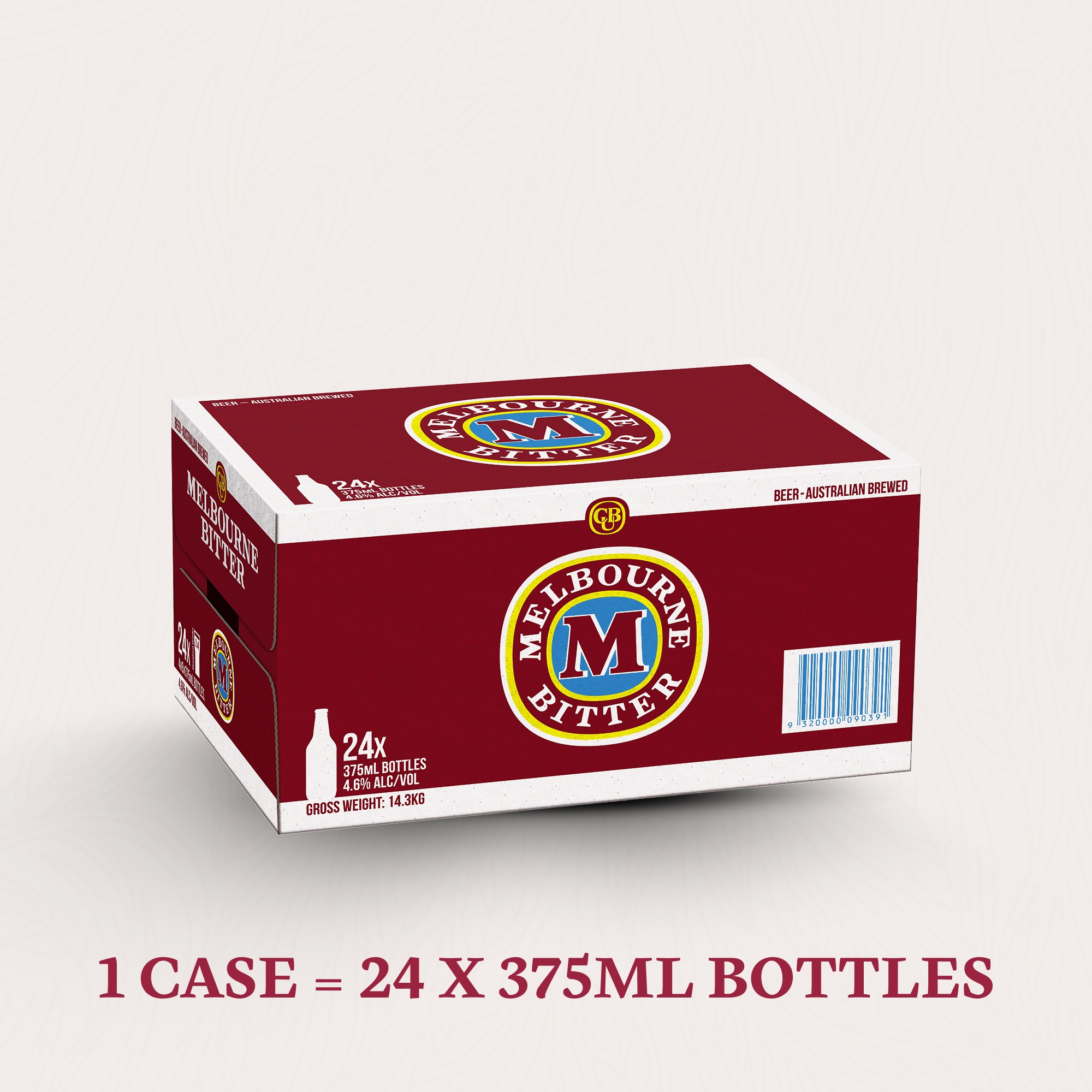 Melbourne Bitter Beer Case 24 x 375mL Bottles Buy Beer 9320000006705